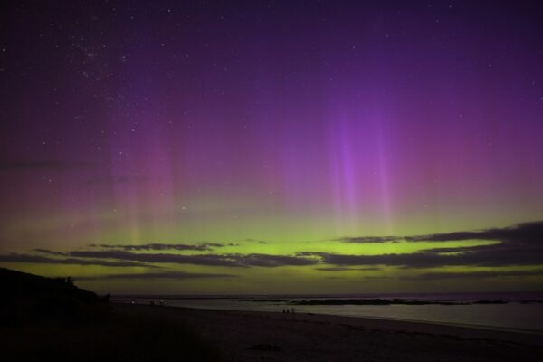 Aurora Australis over Flinders, Vic, Australia