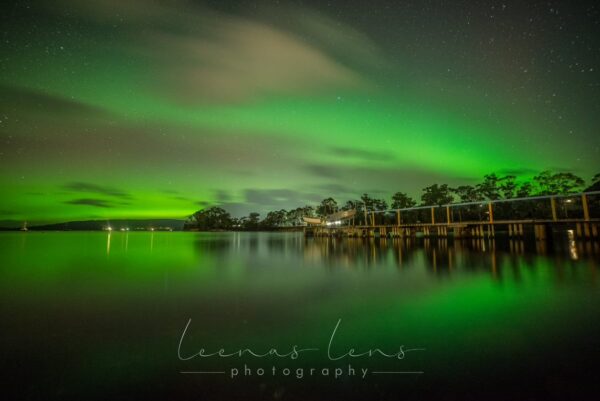 Aurora australis by Leena
