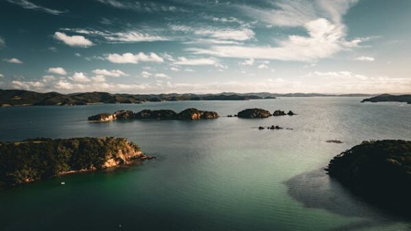 Breathtaking Aerial View of Northland, New Zealand