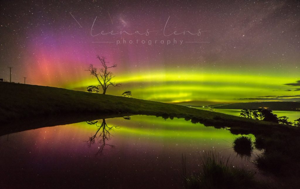 The southern lights in australia